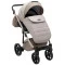 Коляска 2 в 1 Adamex Nola Natura 4 cappuccino, арт. 681681