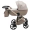 Коляска 2 в 1 Adamex Nola Natura 4 cappuccino, арт. 681681
