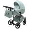 Коляска 2 в 1 Adamex Nola Natura 8 mint, арт. 681682