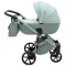 Коляска 2 в 1 Adamex Nola Natura 8 mint, арт. 681682