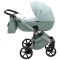Коляска 2 в 1 Adamex Nola Natura 8 mint, арт. 681682