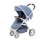 Прогулочная коляска Quatro TOMMY 11 голубой джинс, 681703