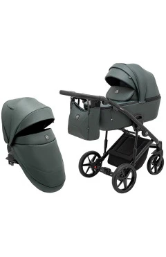 Коляска 2 в 1 Adamex Mobi Air Thermo New ECO SA-29 темно-зеленый, арт. 681687