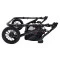 Коляска 2 в 1 для двойни Bair Sorento DUO BS-05 серый / черный, арт. 681663