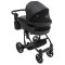 Коляска 2 в 1 Adamex Zico Eco Sa-2 чёрный, арт. 680848