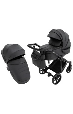 Коляска 2 в 1 Adamex Zico Eco Sa-2 чёрный, арт. 680848