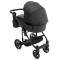 Коляска 2 в 1 Adamex Zico Eco Sa-2 чёрный, арт. 680848