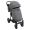 Коляска 2 в 1 Adamex Zico Eco Sa-4 тёмно-серый, арт. 680850