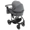 Коляска 2 в 1 Adamex Zico Eco Sa-4 тёмно-серый, арт. 680850