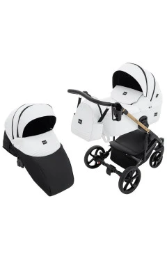 Коляска 2 в 1 Bair Onyx ECO OE-02 білий