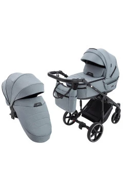 Коляска 2 в 1 Adamex Zico Tip TK-60 темно-сірий, арт. 680775