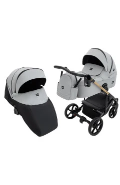 Коляска 2 в 1 Bair Onyx ECO OE-14 світло-сірий, арт. 680795
