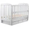 Кровать Babyroom Шарик SH-03 маятник, ящик, откидной бок  бук серый,  код товара: 625945