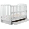 Кровать Babyroom Шарик SH-03 маятник, ящик, откидной бок  бук серый,  код товара: 625945