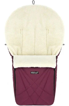 Зимовий конверт Babyroom Wool №8 bordo (бордовий), арт. 626125