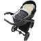Зимний конверт Babyroom Wool №20 с удлинением graphite (графит), арт. 626132