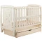 Кровать Babyroom Умка, маятник, ящик, откидной бок DUMYO-3  бук слоновая кость, 626141