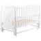 Кровать Babyroom Умка маятник, откидной бок DUMO-02  бук белый, 626198
