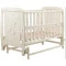 Кровать Babyroom Умка маятник, откидной бок DUMO-02  бук слоновая кость, 626199