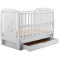 Кровать Babyroom Умка, маятник, ящик, откидной бок DUMYO-3  бук серый, 626202