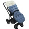Зимовий конверт Babyroom Wool №20 з подовженням jeans blue (синій), арт. 680585