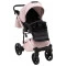 Коляска 2 в 1 Adamex Nola Natura 2 rose, арт. 681679