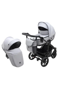 Коляска 2 в 1 Bair Ultra Soft U-218 серый, арт. 680622