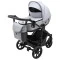 Коляска 2 в 1 Bair Ultra Soft U-218 серый, арт. 680622