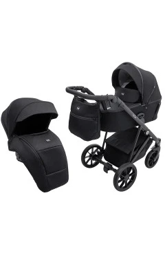 Коляска 2 в 1 Bair Vega Soft VS-05 black чорний, арт. 681061