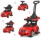 Машинка-каталка с толкателем Bambi M 3902L-3,красный,  код товара: M 3902L-3