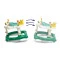 Ходунки 3 в 1 Сaretero Hip Hop Dark Green, код товару: TOYZ-2046