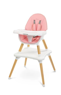 Стільчик для годування Caretero Tuva pink, арт. TERO-7708