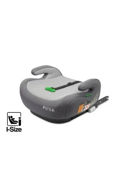 Автокресло бустер Caretero Puma ISOFIX I-SIZE (125-150 см) grey, арт. TERO-3182