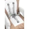 Стульчик трансформер для кормления Caretero Homee Brown,  код товара: TERO-7574
