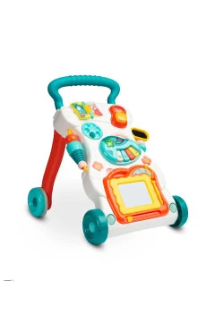 Ходунки-каталка Caretero музыкальные turquoise, арт. TOYZ-9021