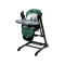 Стульчик для кормления + качеля 2 в 1 Caretero Indigo black green, арт. TERO-7651