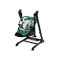 Стульчик для кормления + качеля 2 в 1 Caretero Indigo black green, арт. TERO-7651