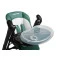 Стульчик для кормления + качеля 2 в 1 Caretero Indigo black green, арт. TERO-7651