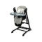 Стульчик для кормления качеля 2 в 1 Caretero indigo black grey, арт. TERO-7650
