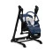 Стільчик для годування гойдалка 2 в 1 Caretero indigo black navy, арт. TERO-7652