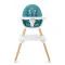 Стульчик для кормления 2 в 1 Caretero Tuva dark green, зеленый, арт. TERO-7705