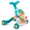 Ходунки-каталка игровой развивающий столик 2 в 1 Caretero Spark turquoise, арт. TOYZ-2095