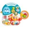 Ходунки-каталка игровой развивающий столик 2 в 1 Caretero Spark turquoise, арт. TOYZ-2095