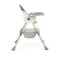 Стульчик для кормления 2в1 Caretero Bill Grey,серый,  код товара: TERO-7580