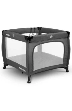 Манеж Caretero Quadra Graphite, серый, арт. TERO-3995