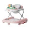 Ходунки CARRELLO Torino CRL-9603/3 Rose 3 в 1 (ходунки, качалка, каталка) /1/ MOQ, регулировка по высоте, музыкальная панель, розовый,  код товара: CRL-9603/3 Rose