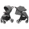 Коляска прогулочная CARRELLO Bravo CRL-8512 Elephant Grey +дождевик L /1/ MOQ, серый,  код товара: 8512(L) Elephant Grey