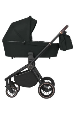 Коляска универсальная CARRELLO Epica CRL-8510/1 (2in1) Space Black +дождевик /1/,черный
