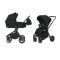 Коляска универсальная CARRELLO Epica CRL-8510/1 (2in1) Space Black +дождевик /1/,черный,  код товара: CRL-8510/1 Space Black