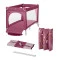 Манеж CARRELLO Piccolo+ CRL-11501/2 Orchid Purple с двумя уровнями дна /1/ MOQ,розовый,  код товара: CRL-11501/2 Orchid Purple